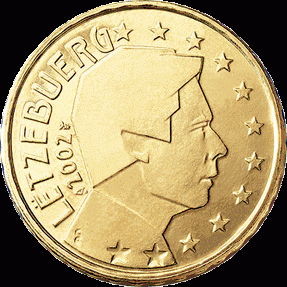 50 Cent UNC Luxemburg
